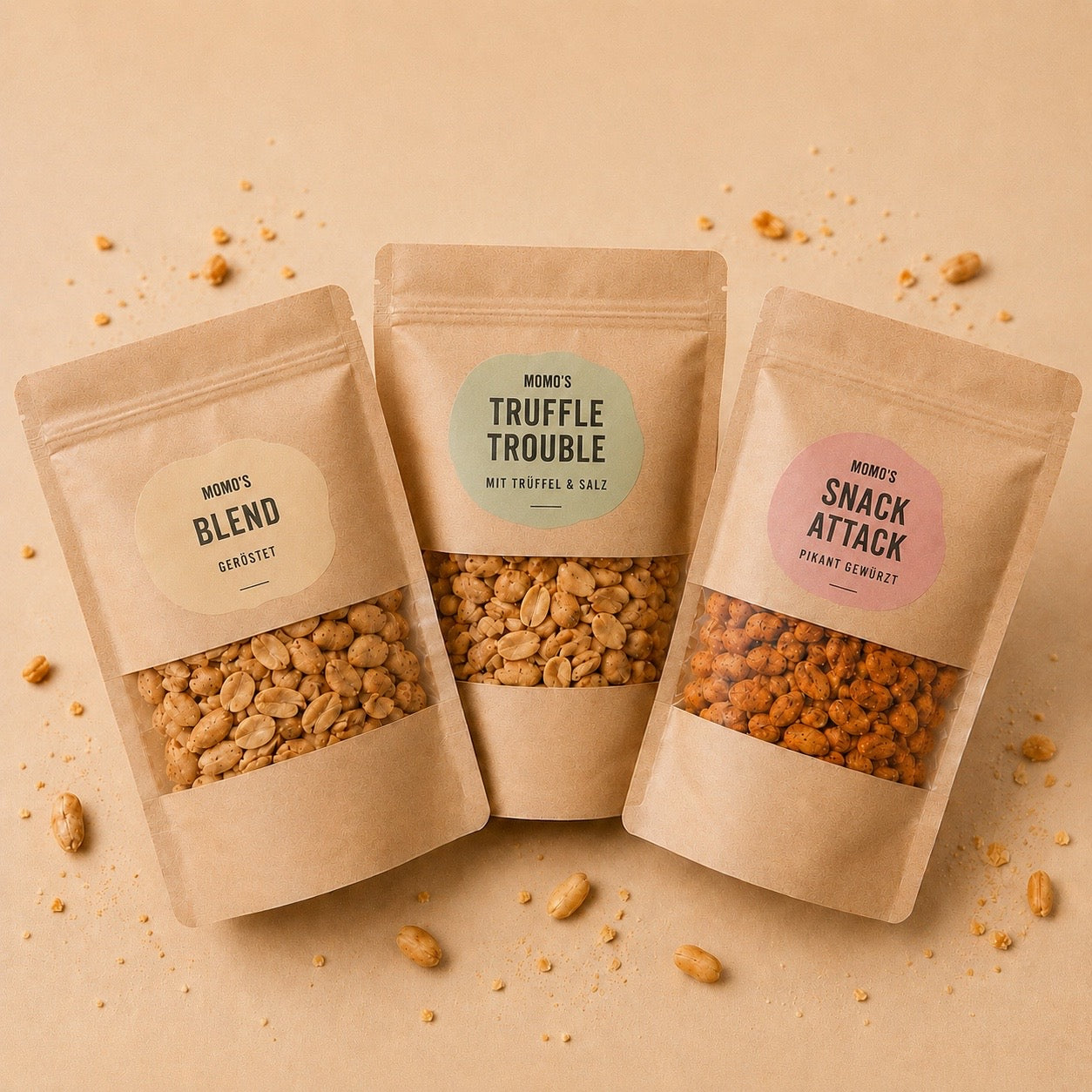 MOMO’S – Erdnuss-Snacks