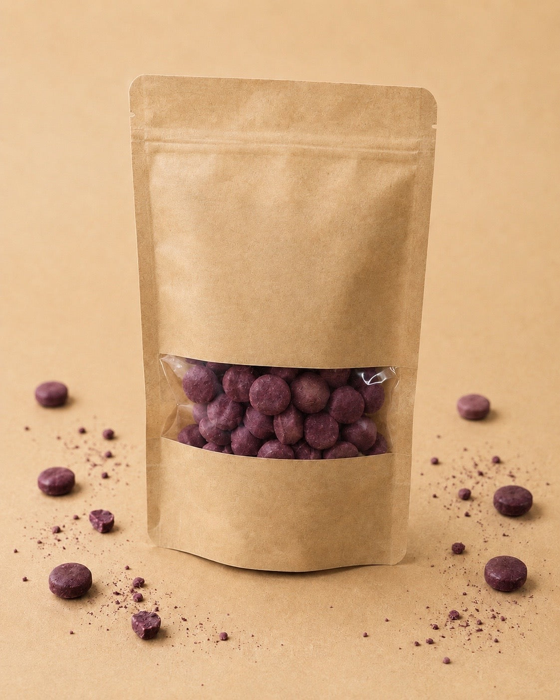 Frucht-Drops Apfel-Banane-Heidelbeere-Joghurt     20 gr.