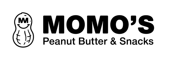 MOMO'S Peanut Butter & Snacks Logo